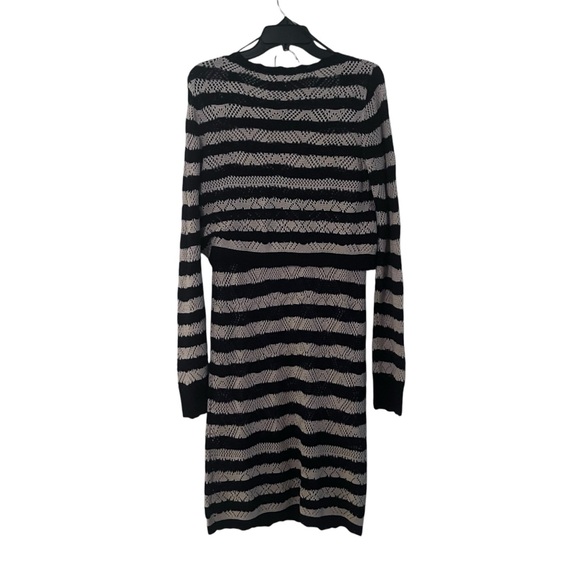 NWT Freshman 1996 Women’s Tan and Black Striped Outfit Size L - Picture 2 of 7